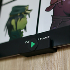 Vinyl Record Wall Mount With NFC-tag