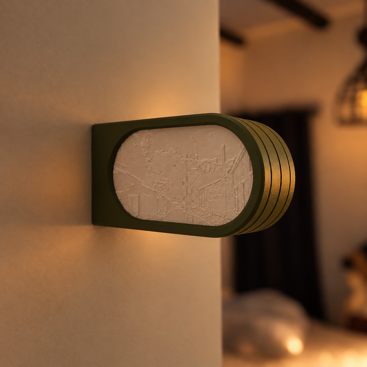 LED Lithophane Wall Frame