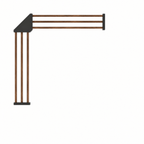 Rail System Combination Wood