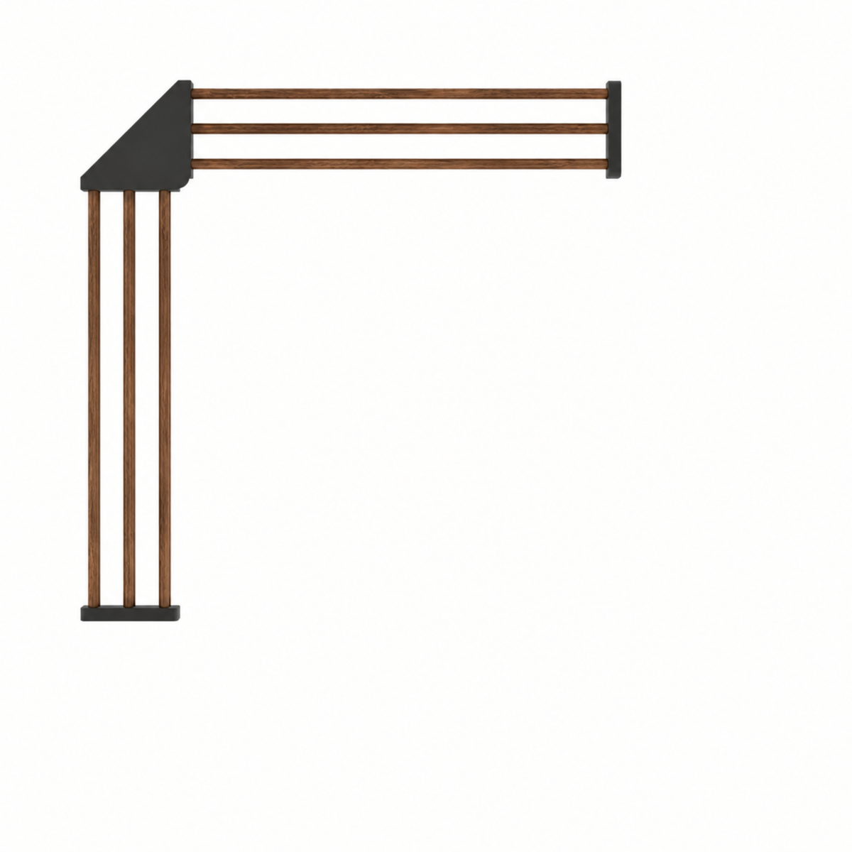 Rail System Combination Wood