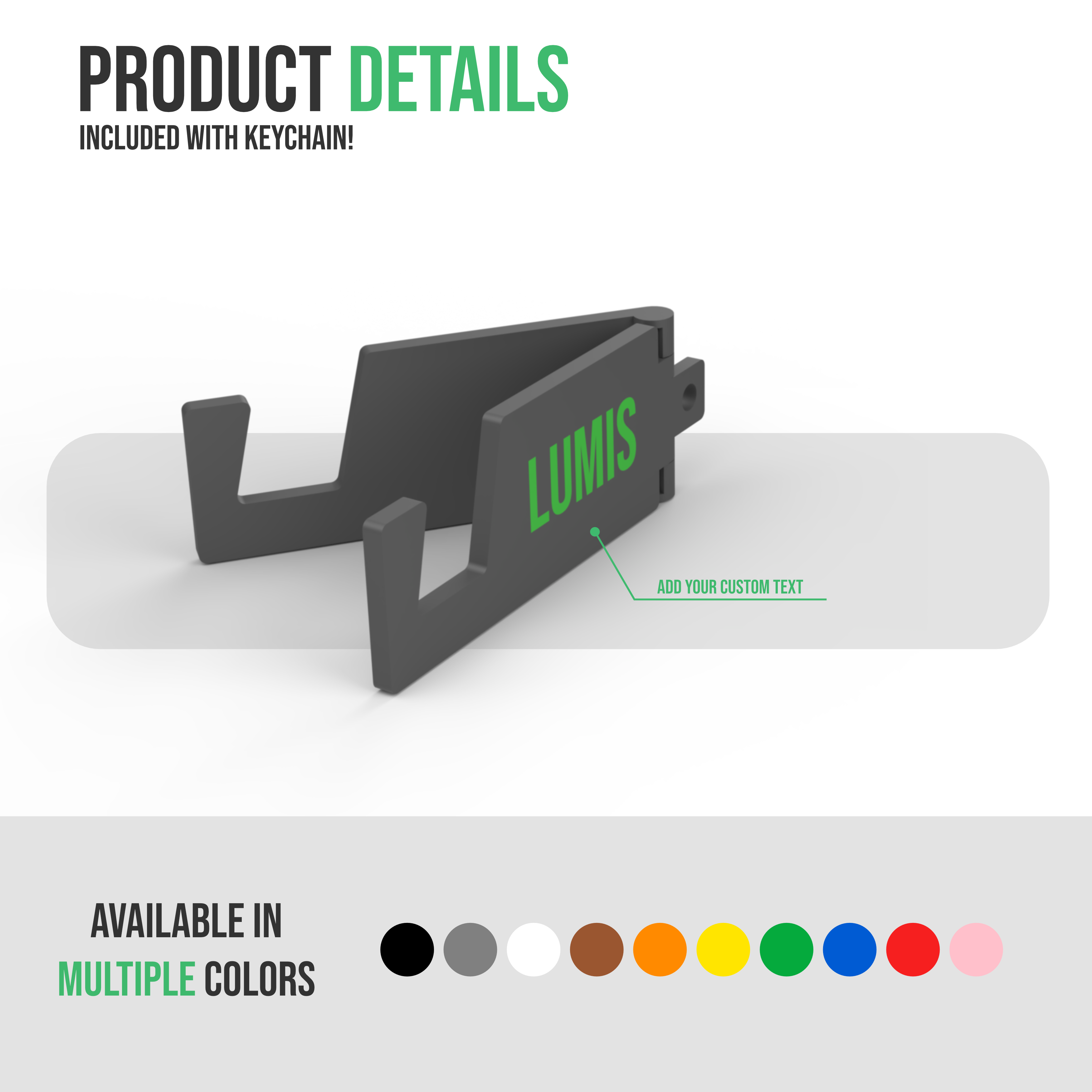 Foldable Phonestand Keychain