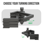 CD Stacked Wall Mount