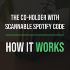 CD-Holder With Scannable Spotify Code
