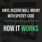 Vinyl Record Stand With NFC-Tag