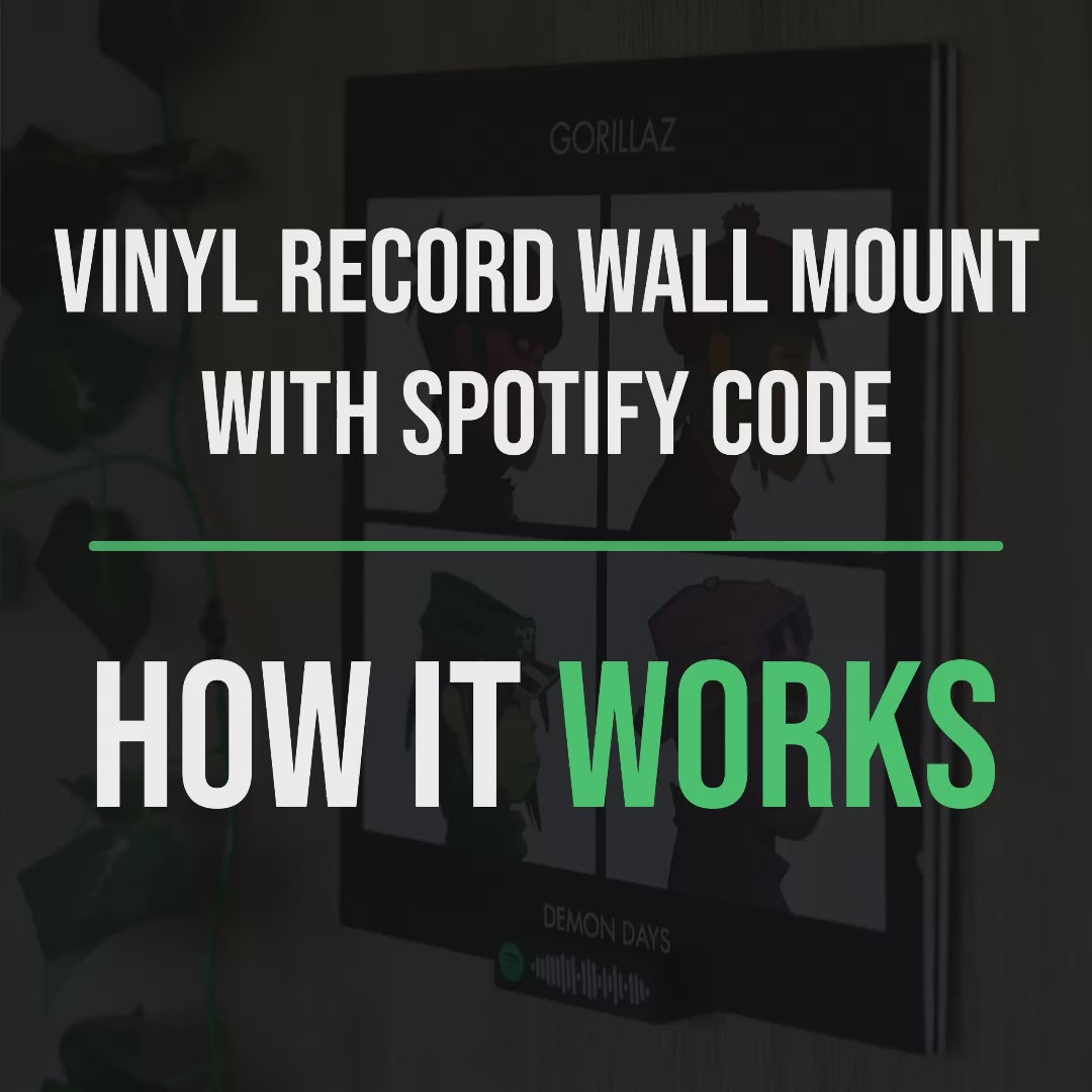 Vinyl Record Stand With NFC-Tag