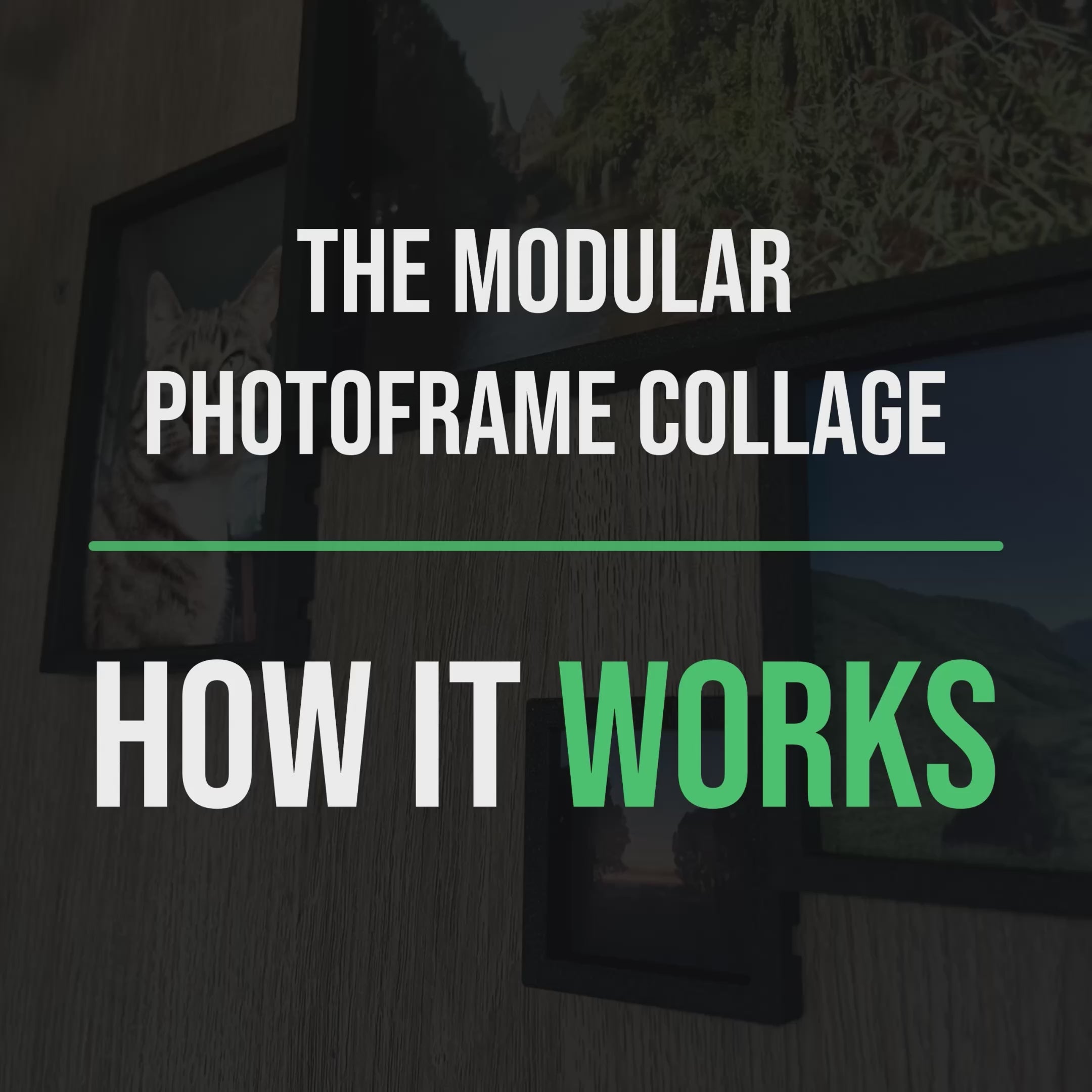 Modular Photo Frame Collage